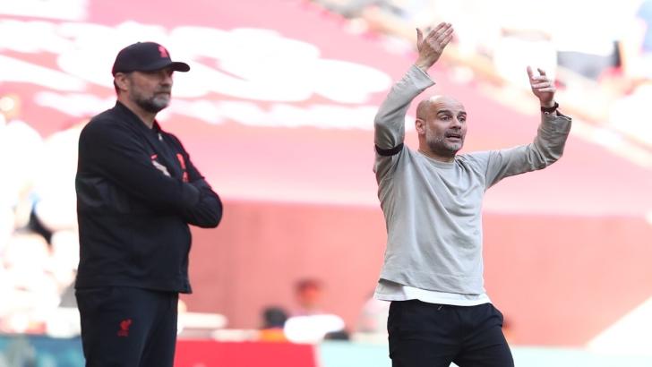 Klopp and Guardiola 